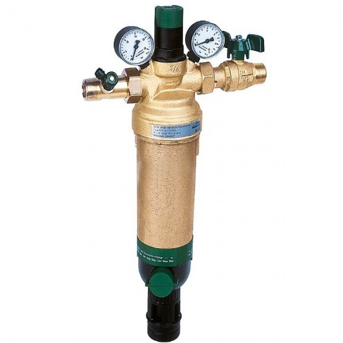 Комбинированный узел водоснабжения (обратная промывка) DN 50(2') 50мк ГВС Honeywell HS10S-2ACM