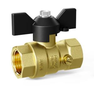 Кран шаровой лат. для манометра Ду 15 (1/2") Ру40 баб. LD Pride 44.342.15.В-В.М.Б 