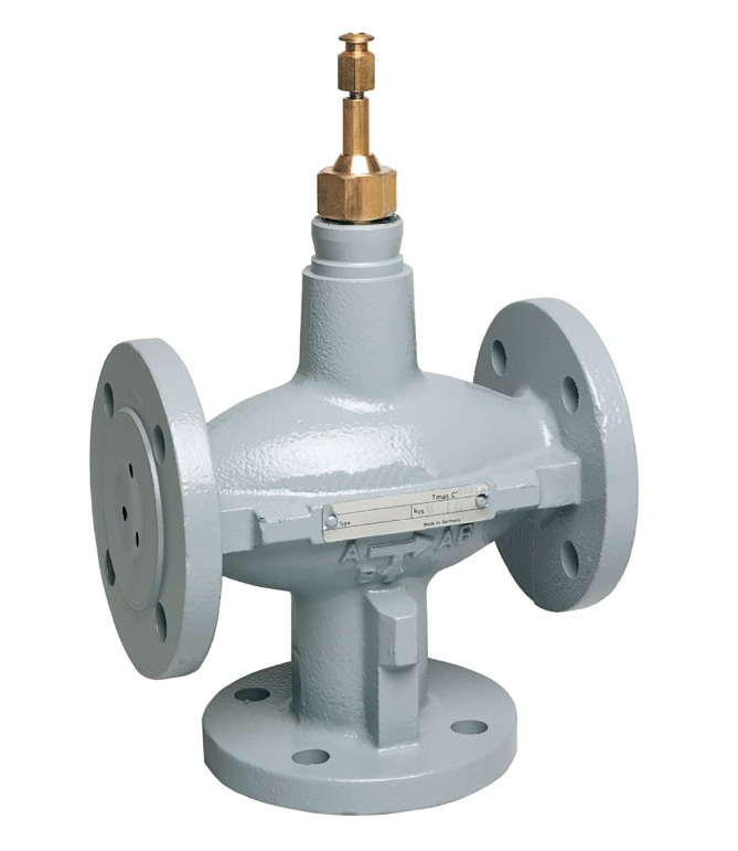 3-х ходовой линейный фланцевый клапан DN 40 PN16, Kvs 25, 20мм, Honeywell V5329A1053
