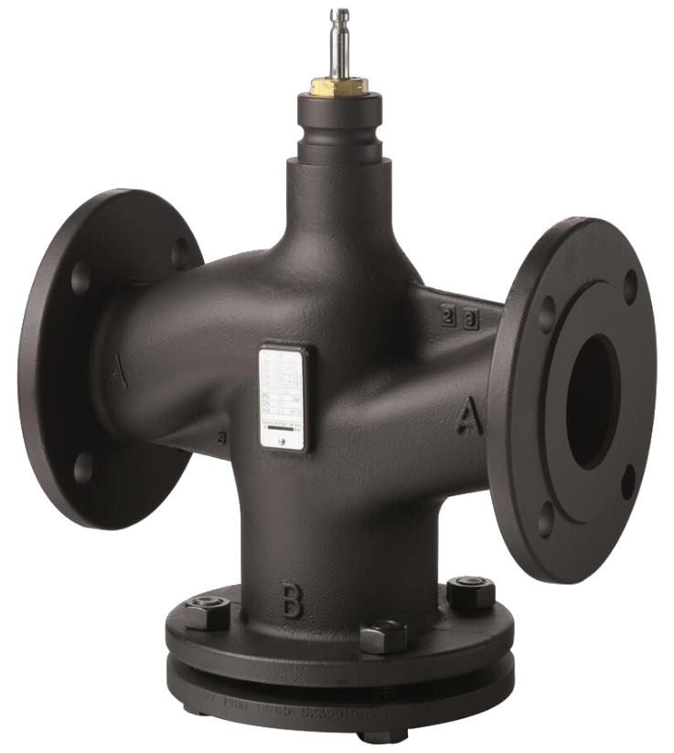 Регулирующий линейный клапан VVF42.100-160 DN100 Kv160