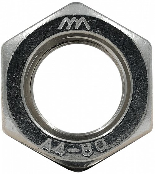 Гайка М10 нерж. А 4-80, DIN 934